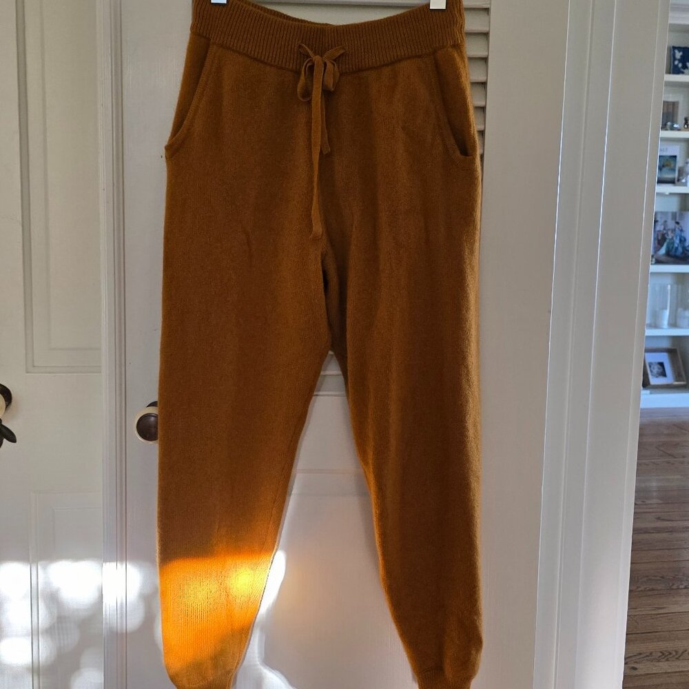 Naked Cashmere Uri Jogger Pant Saffron Size S